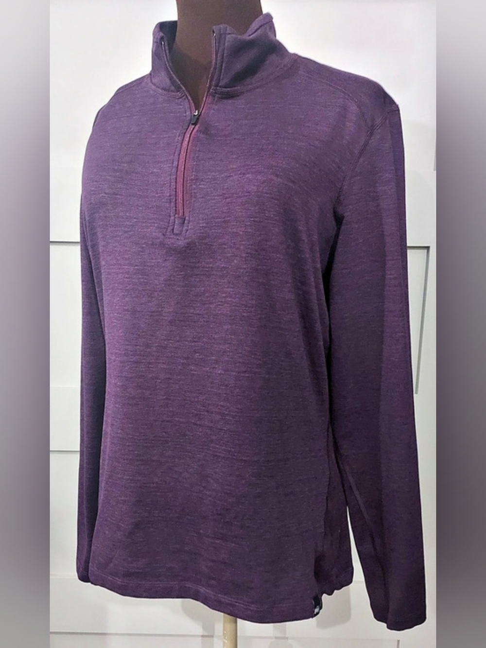 NWOT REI Women's Purple Quarter-Zip Pullover XL